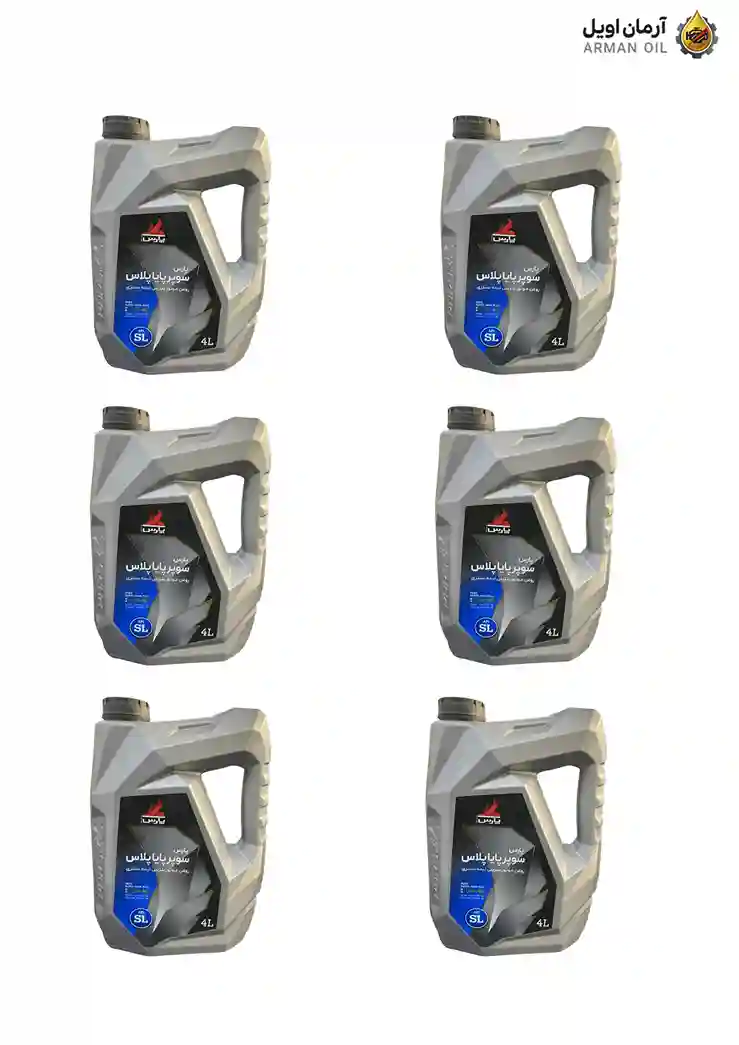پارس سوپر پایا SL 10W-40 پلاس Renew چهار لیتری – کارتنی 6 عددی